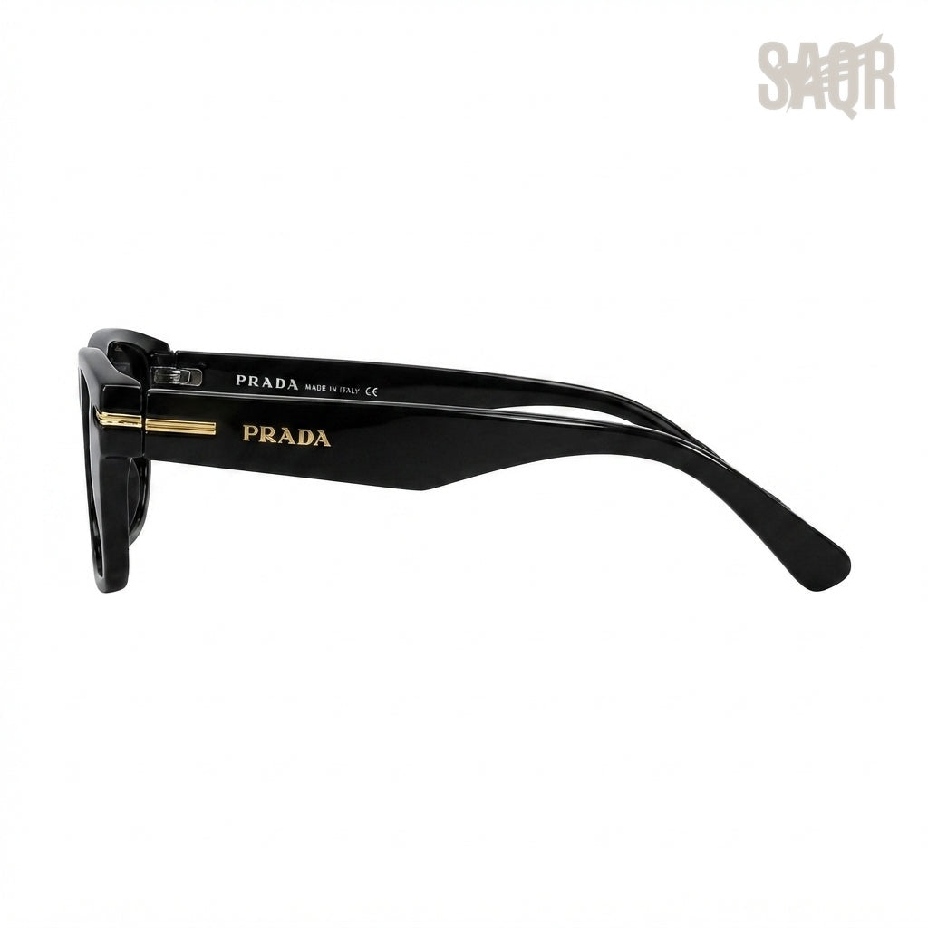 Prada Sunglasses Gold-Tone – Black - View 2
