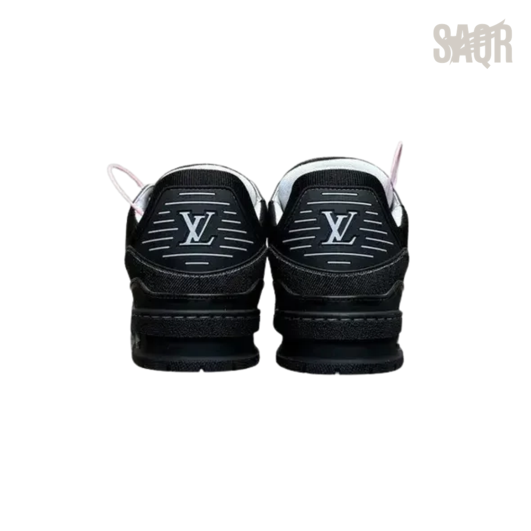 Louis Vuitton LV Trainer Denim Sneaker – Black - View 3