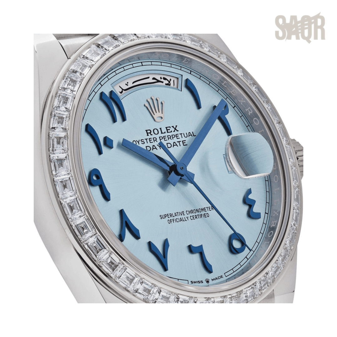 Rolex Watch | Day-Date Arabic Blue