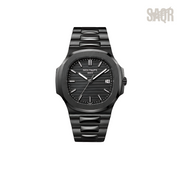 Patek Philippe Nautilus 5711 Black Textured Dial Matte Black Watch - image 1
