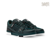 Louis Vuitton LV Trainer Sneakers Striped – Green - View 4