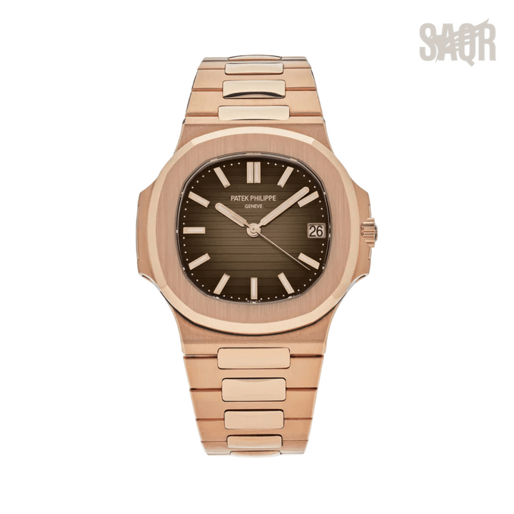 Patek Philippe | Nautilus Rose Gold Brown Dial - Free & Fast UAE Shipping