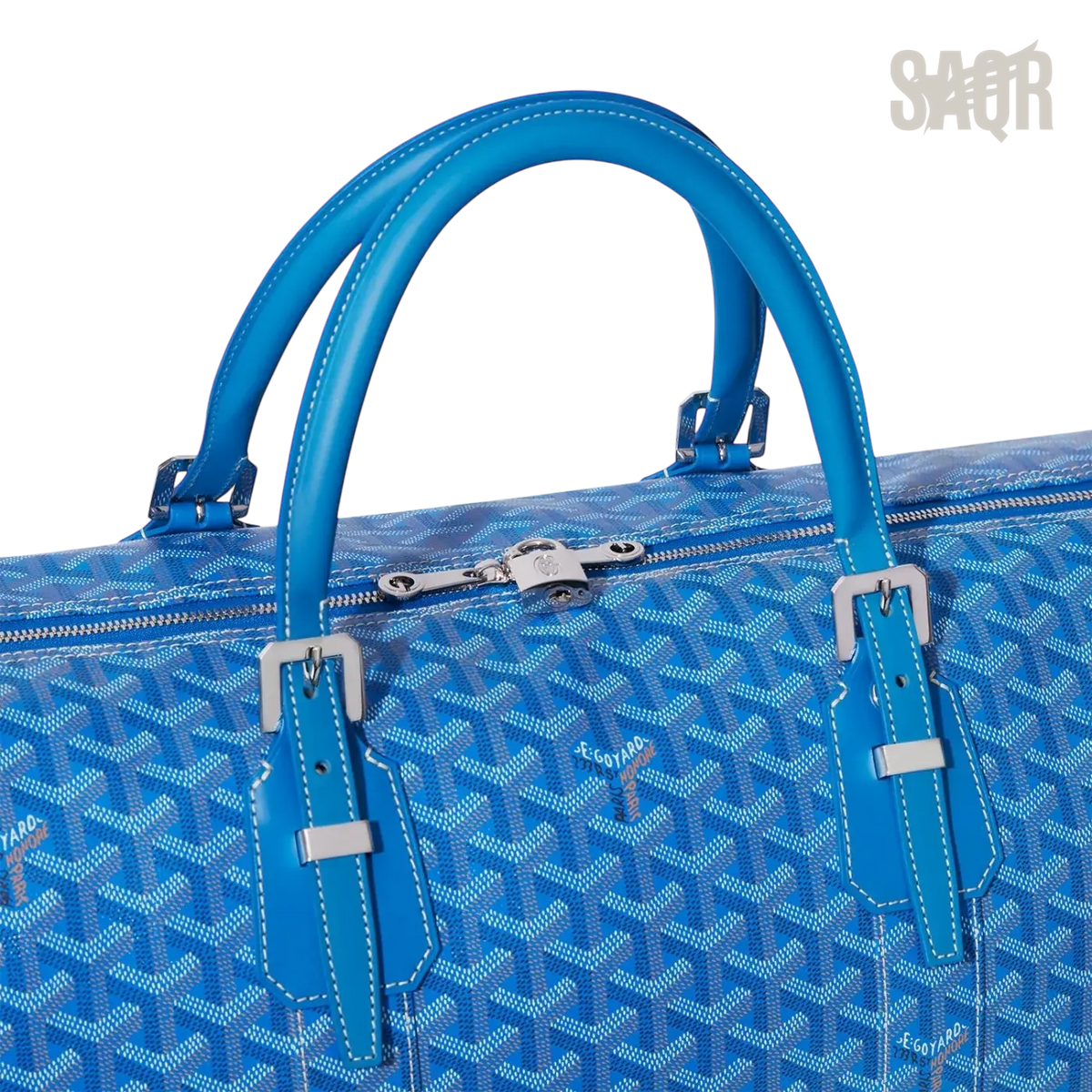 Goyard Boston 50 Bag Sky Blue - View 2