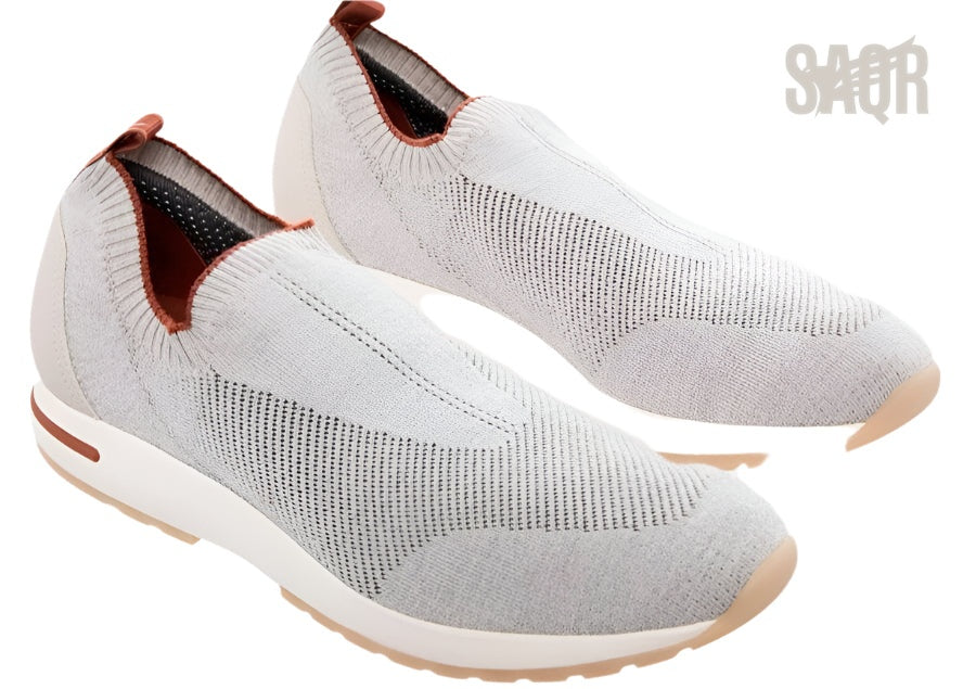 Loro Piana Footwear | 360 LP Flexy Walk Knit Gray