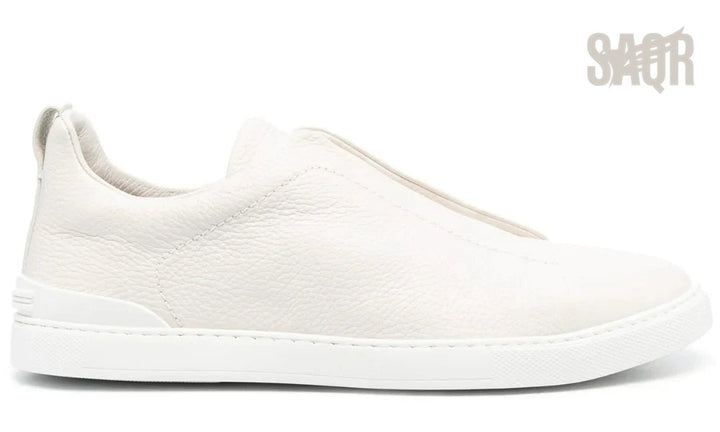 Zegna Triple Stitch Sneaker - White | Men