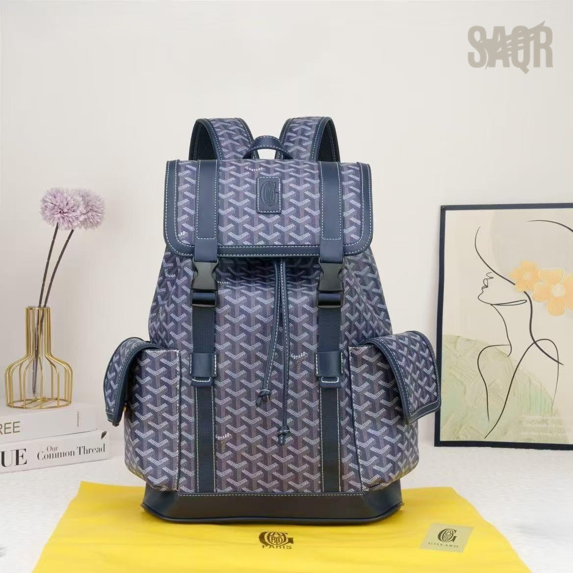 Goyard Alpin MM Backpack (Grey)