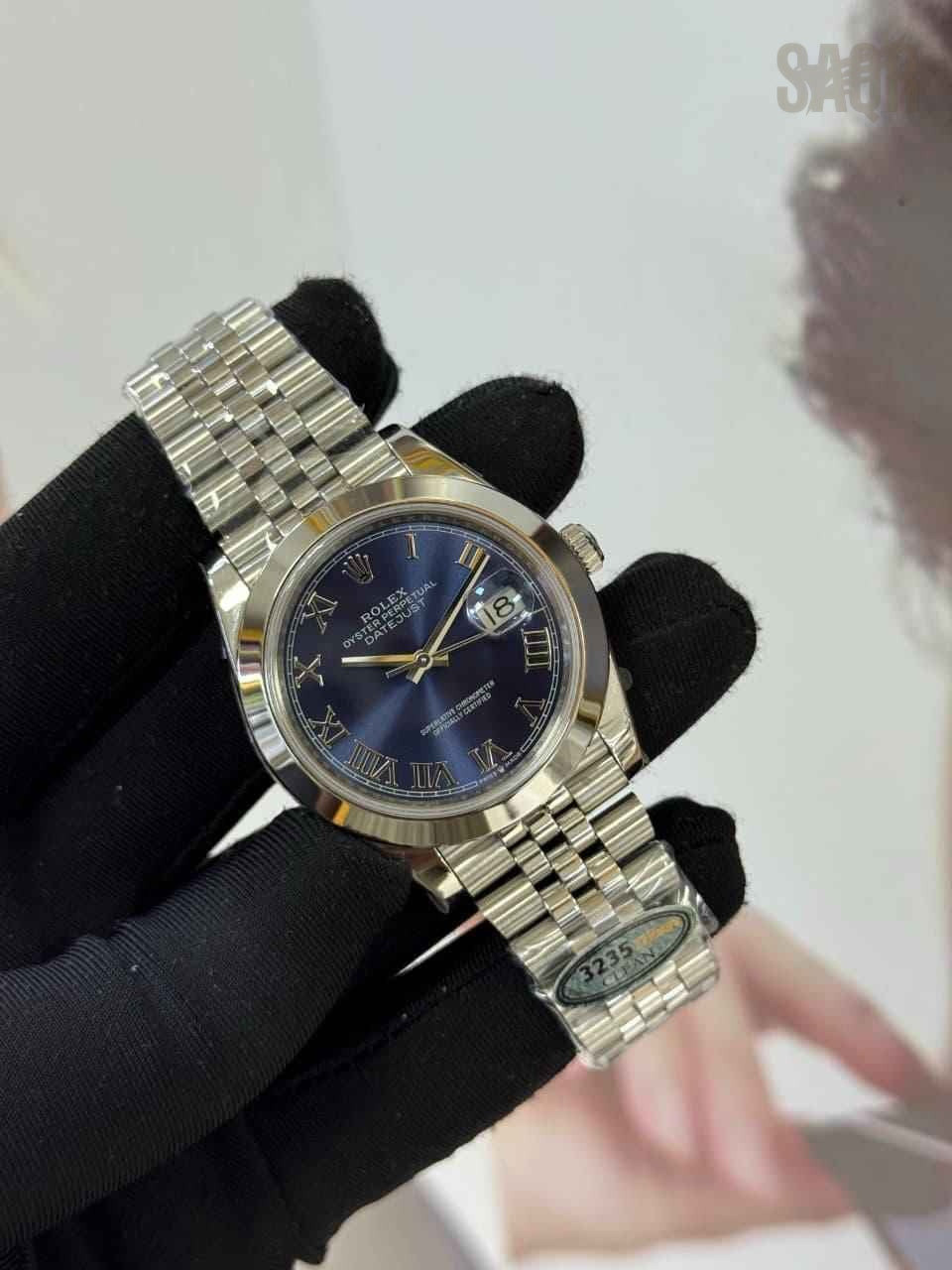 Rolex Watch | Datejust Sky Blue Dial