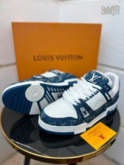 Louis Vuitton LV Trainer Sneakers – Denim Blue - View 5