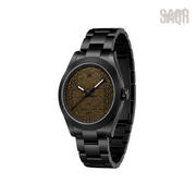 Rolex Milgauss Arabic Gold Dial Matte Black Watch - image 2