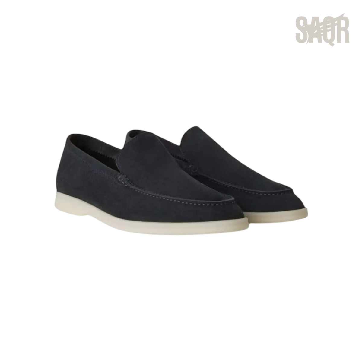 Loro Piana Summer Walk Loafers – Classic Blue - View 1