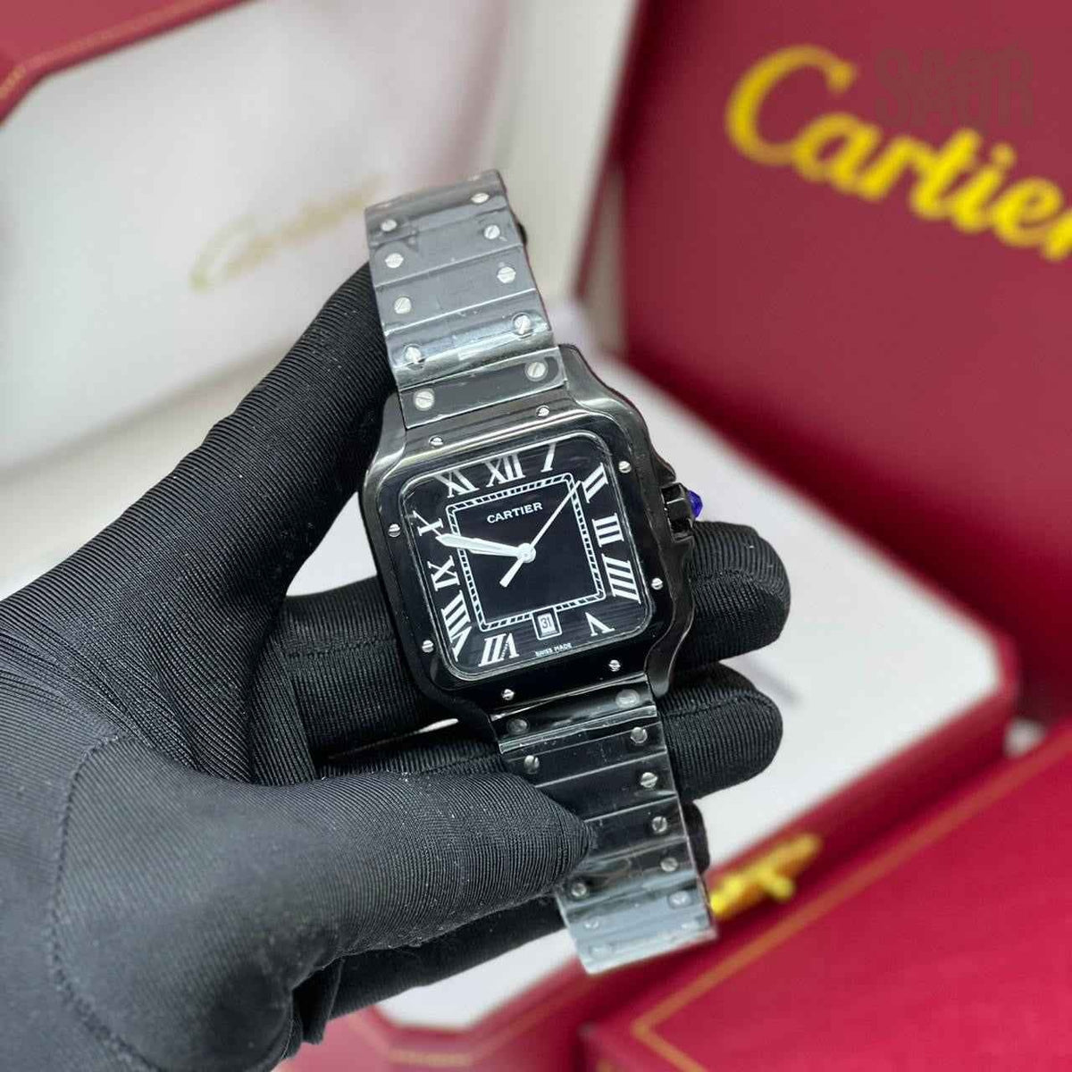 Cartier Watch |  Santos de Cartier Black