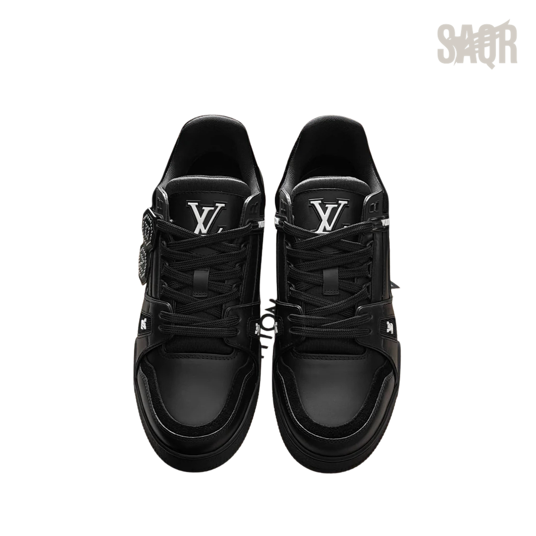 Louis Vuitton LV Trainer Black Sneakers - View 4