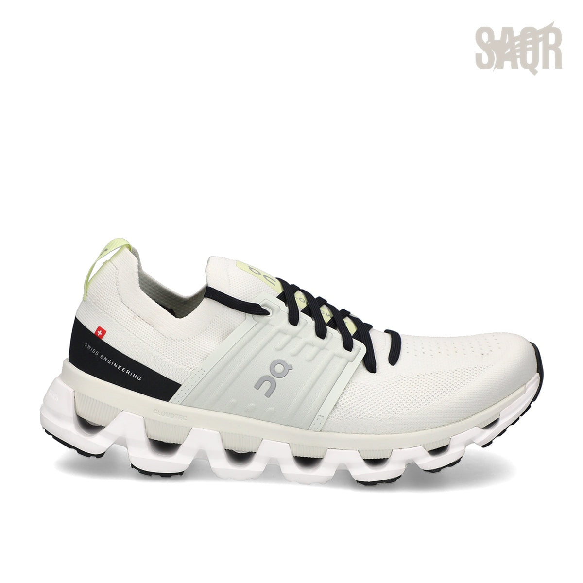On Cloud | Cloudswift 3 Running Sneakers – Ivory / Black – Product Image 1