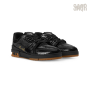 Louis Vuitton LV Trainer Sneakers – Black & Brown - View 4
