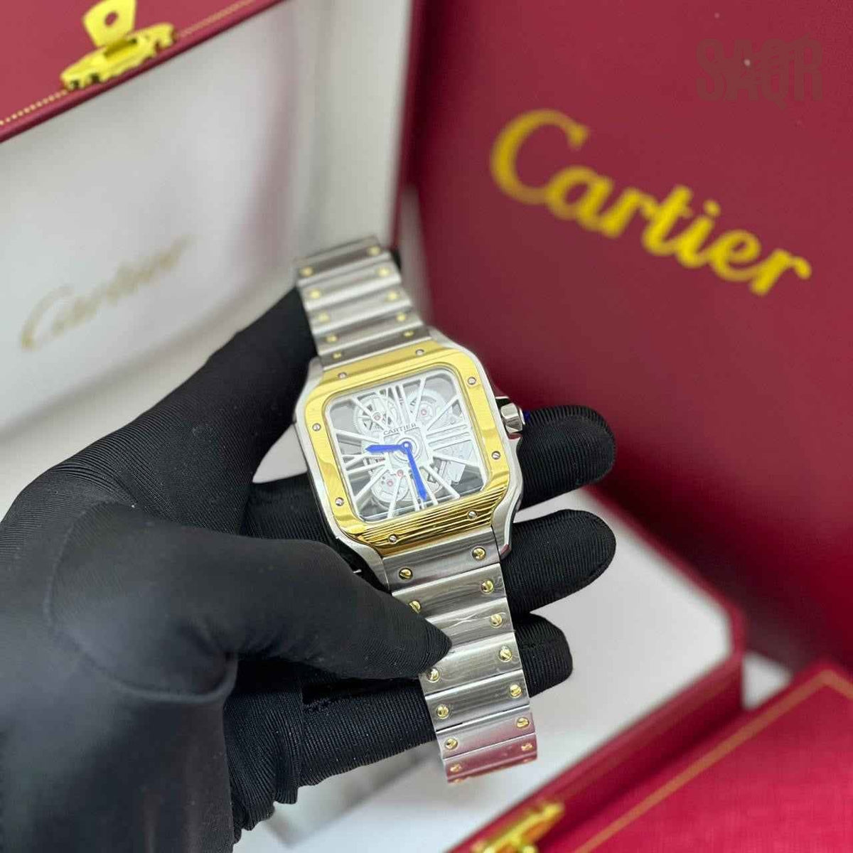 Cartier Watch | Cartier Santos Skeleton Dial