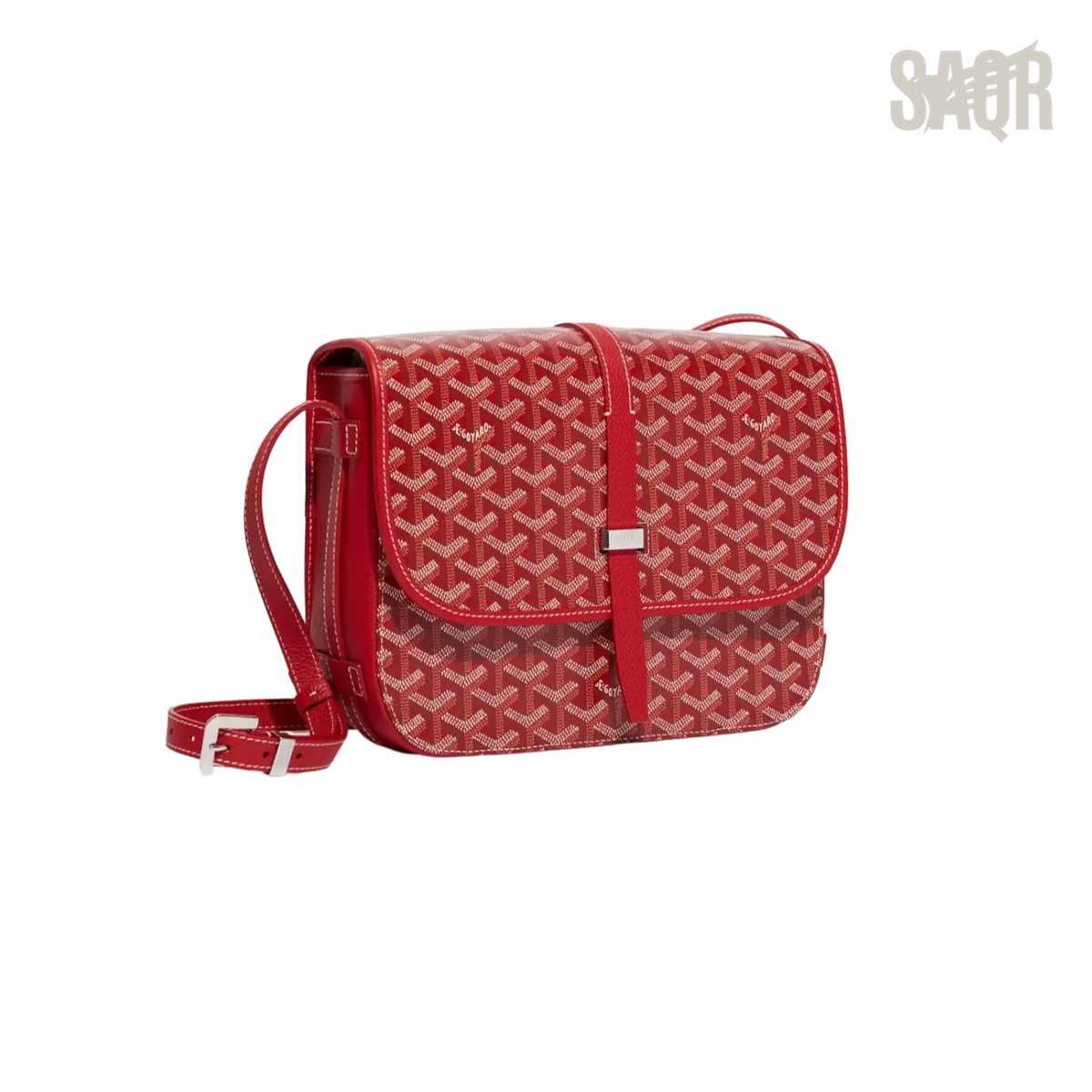 Goyard Belvedere Crossbody Bag – Red - View 1