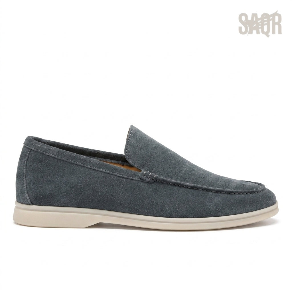 Loro Piana Suede Sneakers – Grey - View 2