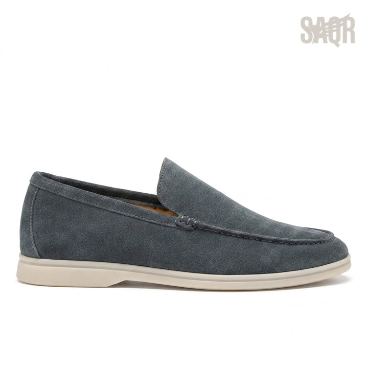 Loro Piana Suede Sneakers – Grey - View 2