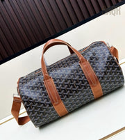 Goyard Boeing 45 Duffel Bag (Black/Tan)