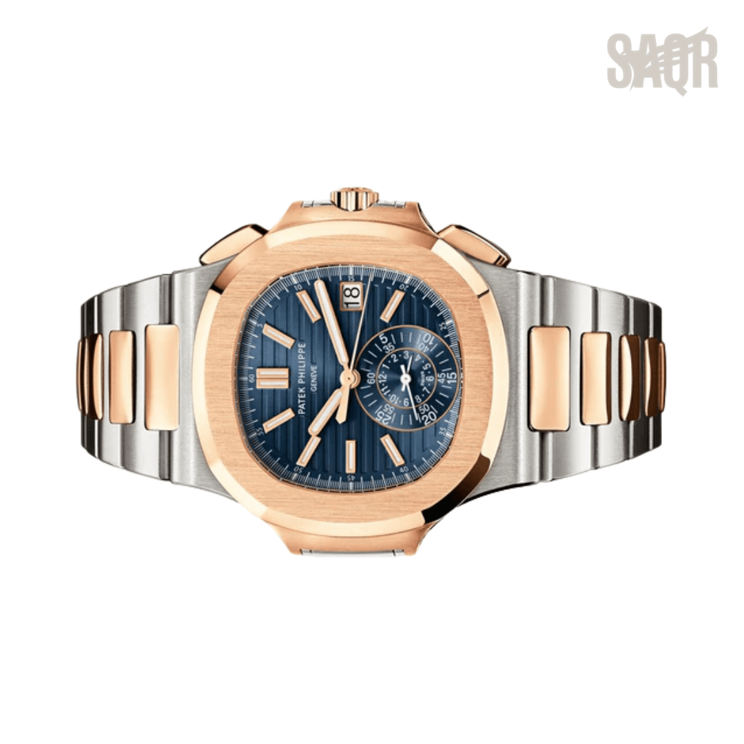 Patek Watch | Nautilus Blue Gradient Dial
