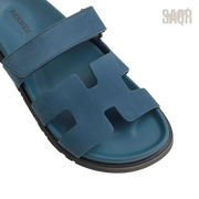 Hermès Chypre Sandals – Bleu Turquin - View 2
