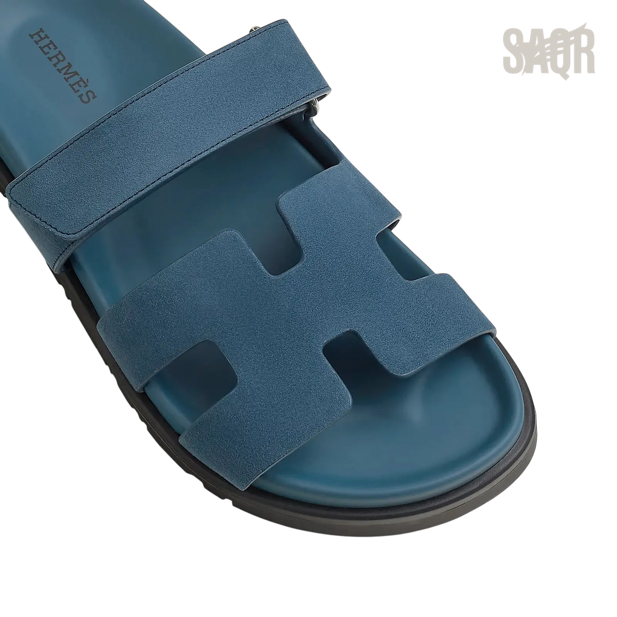 Hermès Chypre Sandals – Bleu Turquin - View 2