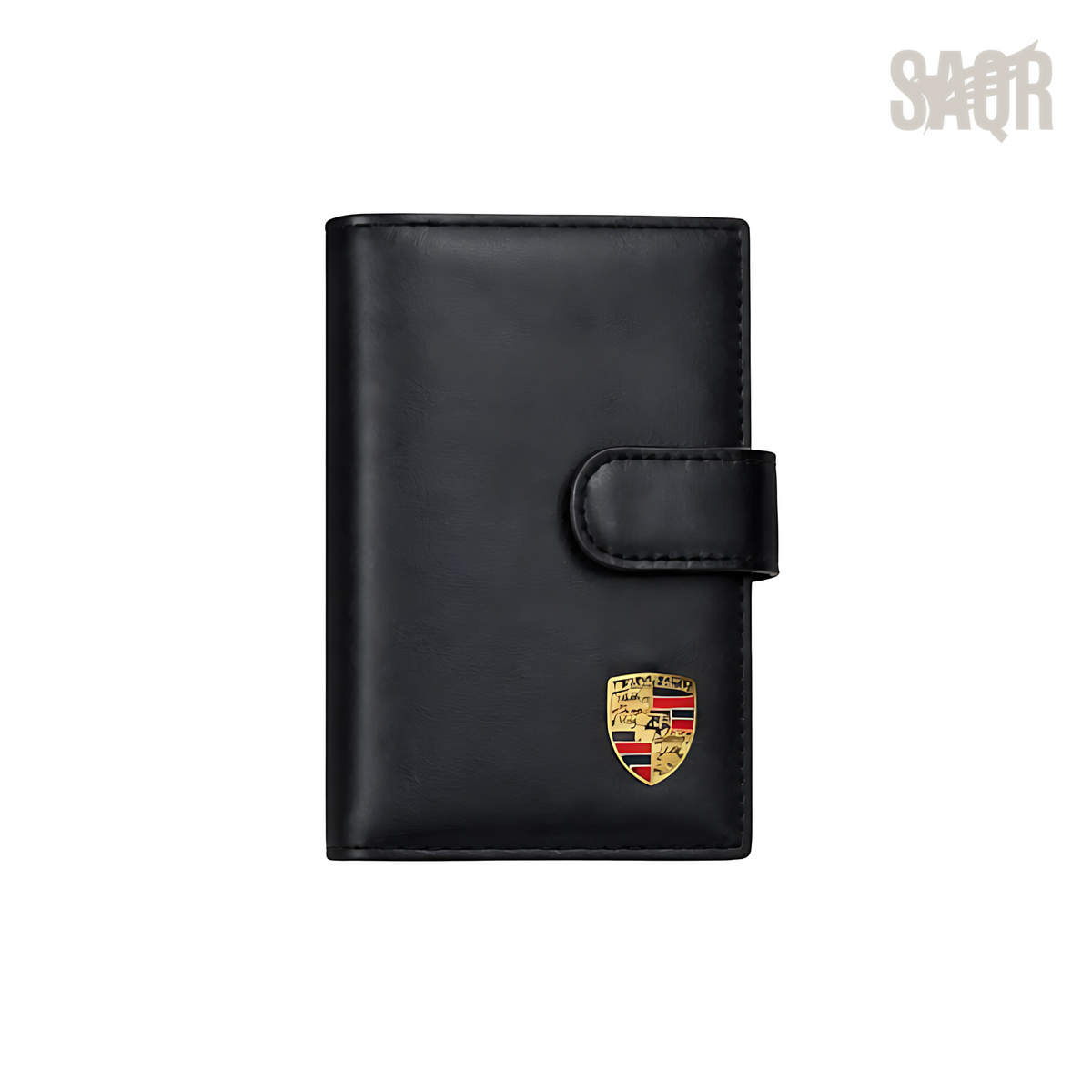 Porsche Bag | Black Leather Wallet