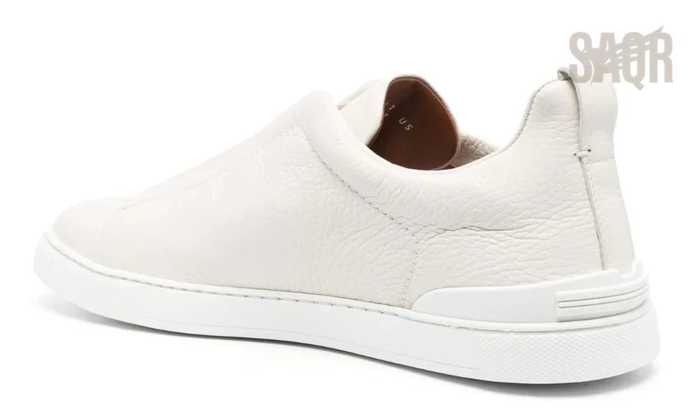 Zegna Footwear | Triple Stitch White