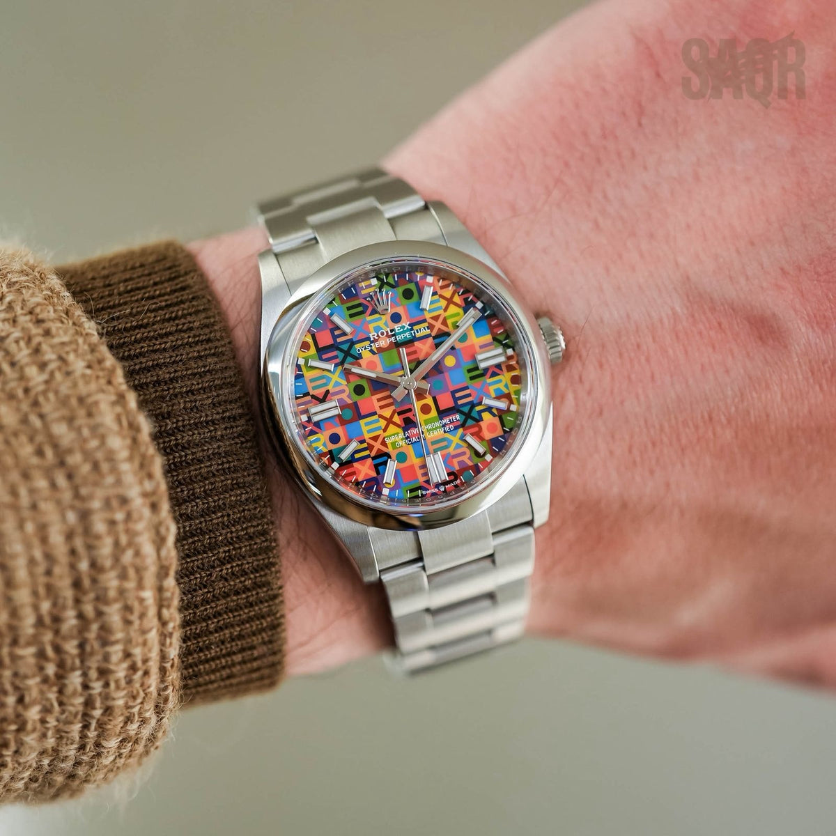 Rolex Cosmograph Daytona (Sundust Dial with Black Subdials, 18kt Everose Gold)