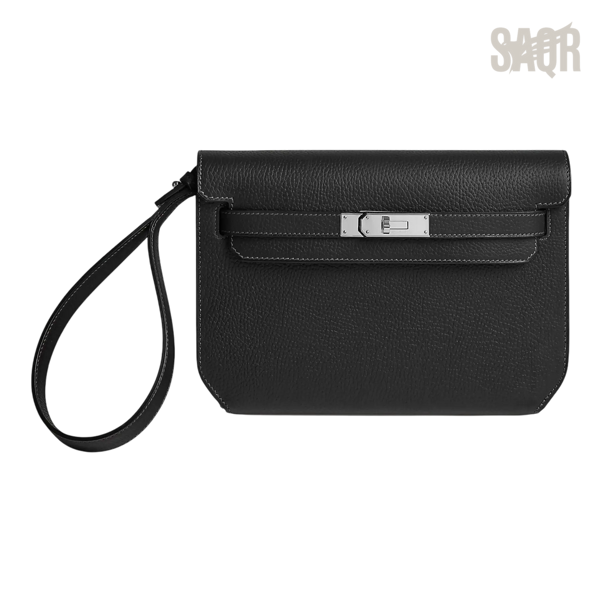 Hermès Depeche 25 Pouch – Noir - View 1