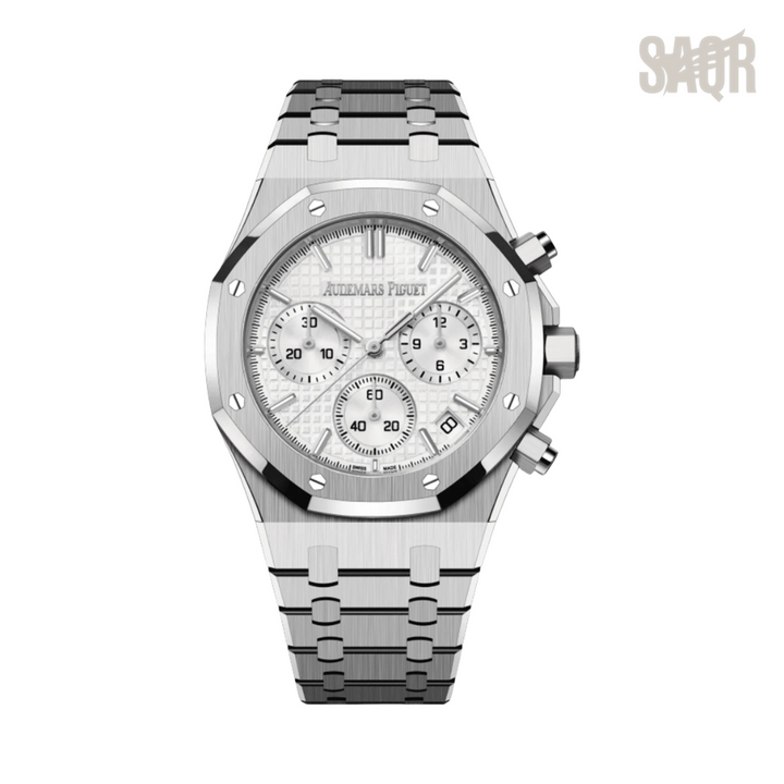 AP Watch | Royal Oak Chronograph All White