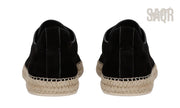 Zegna Footwear | Triple Stitch Espadrille Black