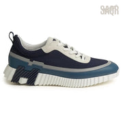 Hermès Bouncing Sneaker – Blue / Grey / White
