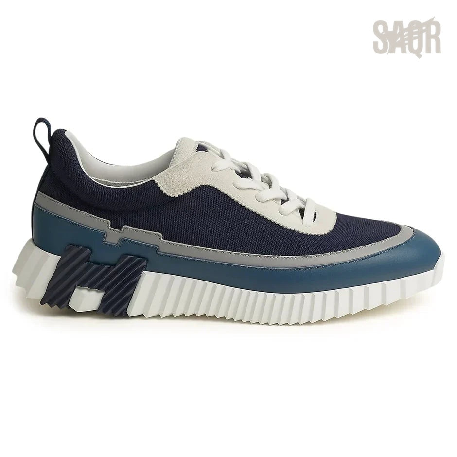 Hermès Bouncing Sneaker – Blue / Grey / White