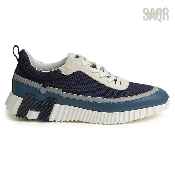 Hermès Bouncing Sneaker – Blue / Grey / White