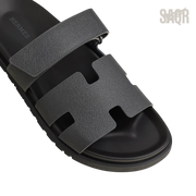 Hermès Chypre Sandals – Gris Orage - View 2