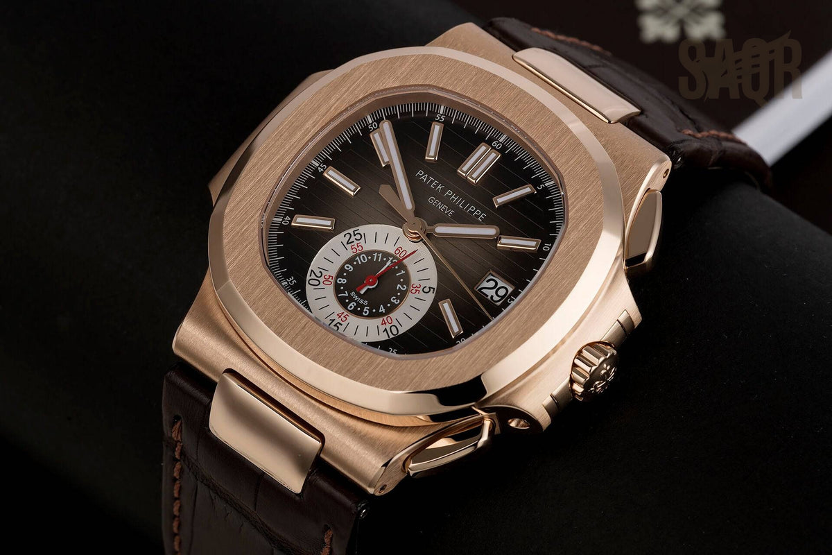 Patek Watch | Nautilus Chronograph Rose Gold
