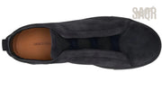 Zegna Footwear | Triple Stitch Suede All Black