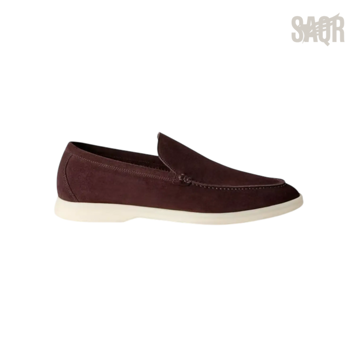 Loro Piana Summer Walk Loafers – Amarone - View 2