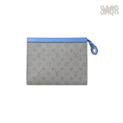 Louis Vuitton Pochette Voyage Pouch – Grey & Blue - View 1