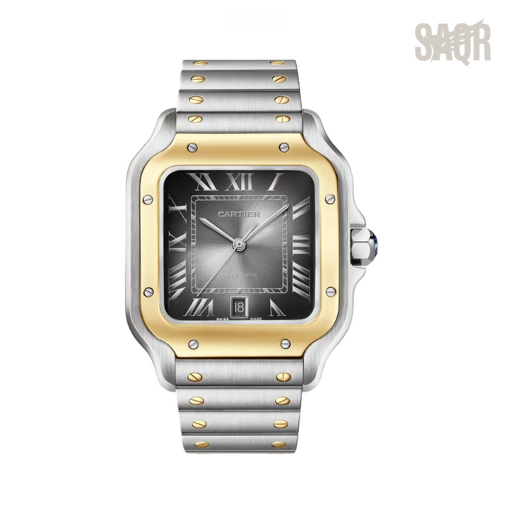 Cartier Watch | Santos de Two-Tone Golden