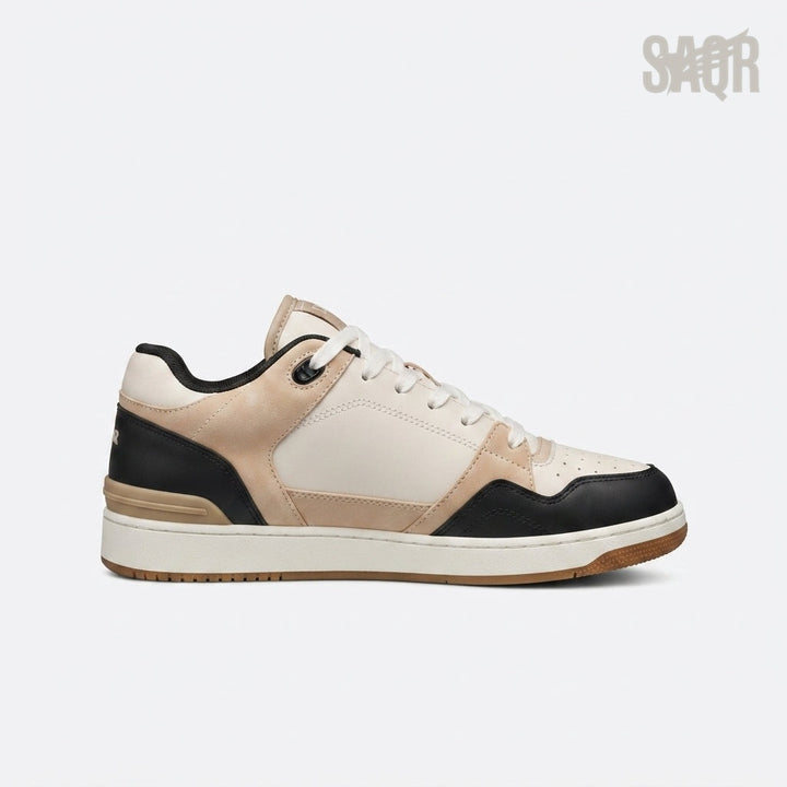 Dior B57 Mid-Top Sneakers – Black, Beige, Cream - View 2