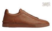 Zegna Triple Stitch Sneaker - Vicuna | Men