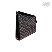 Goyard Pattern Clutch – Grey - View 2