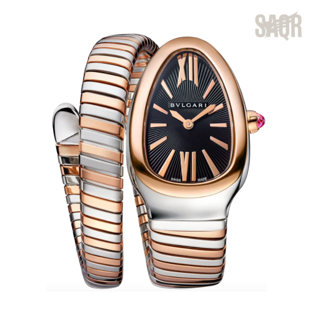 Bvlgari Watch | Serpenti Tubogas Black Dial