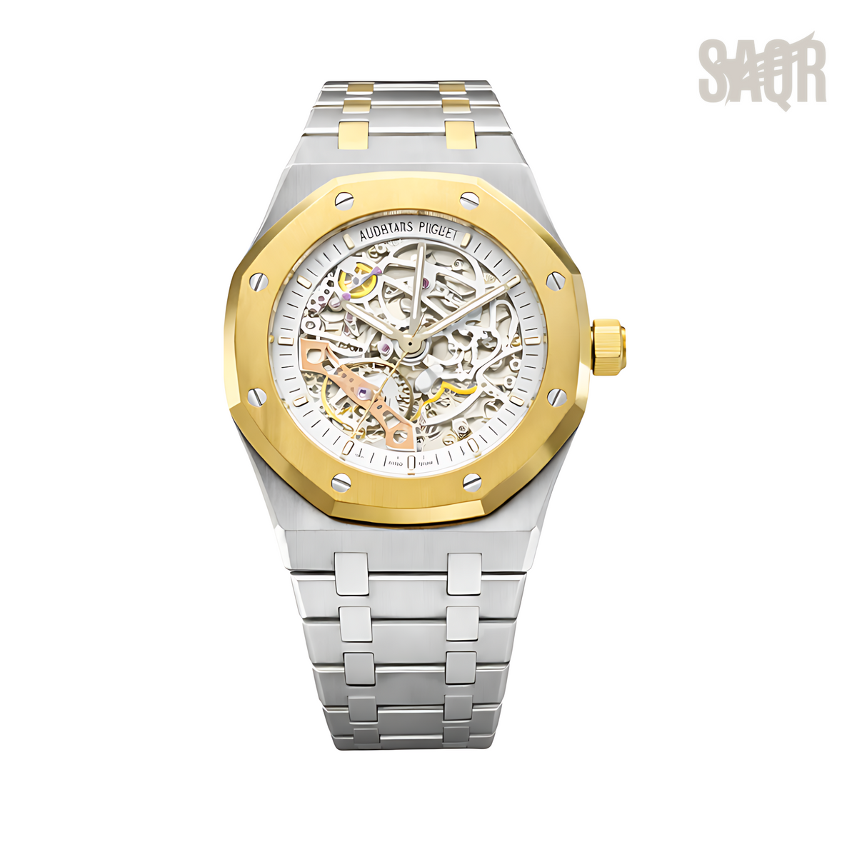 AP Watch | Royal Oak Skeleton Gold/White Dial
