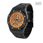 Audemars Piguet Royal Oak Skeleton Black Ceramic Orange Watch - image 2