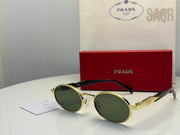 Prada Sunglasses PR 65ZS ZVN70L – Dark Green Lenses - View 2