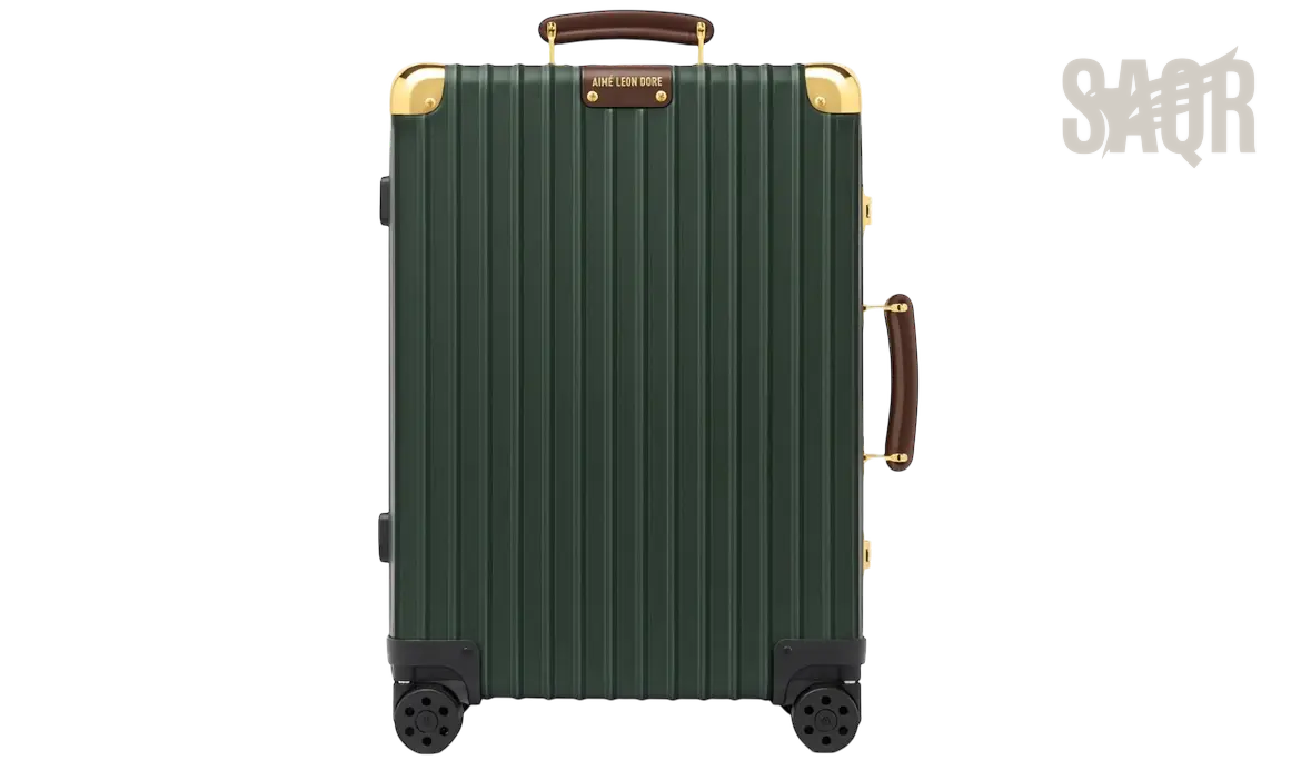 Rimowa x Aime Leon Dore Classic Cabin Suitcase Green - View 1