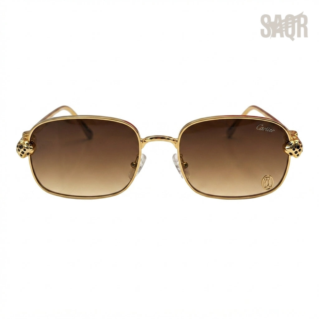 Cartier Sunglasses Panthère Brown Gradient - View 1